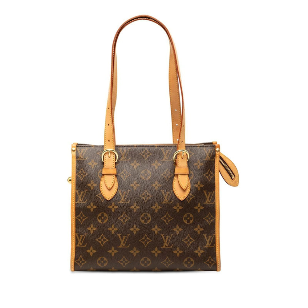 Louis Vuitton Monogram Popincourt O 2way Shoulder Bag Tote Brown Leather